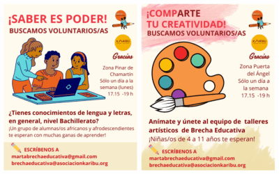 Buscamos voluntarios/as